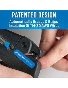 Pelacables Automático Jonard Tools WSA-1430 para 14-30 AWG 2
