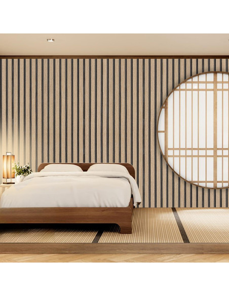 Papel Tapiz Autoadhesivo LOVADA Madera Marrón 44.45cm x 508cm