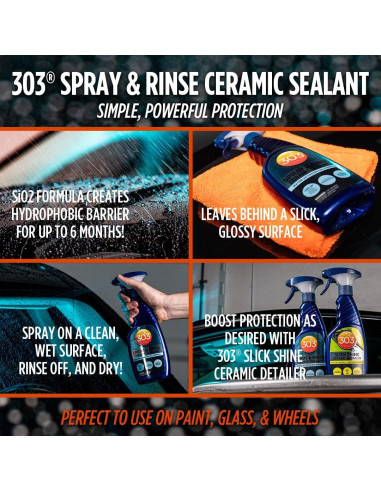 Sellador Cerámico Spray 303 Products - 16 Oz - Protección 6 Meses