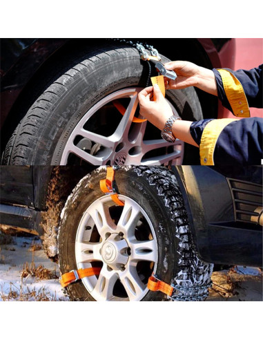 Cadenas de Nieve de Emergencia AUTOXBERT B-2 205-235mm