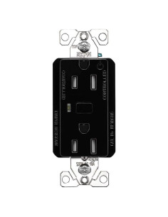 Enchufe Inteligente Wi-Fi Eaton WFTRCR15-BK-SP-L Alexa Negro