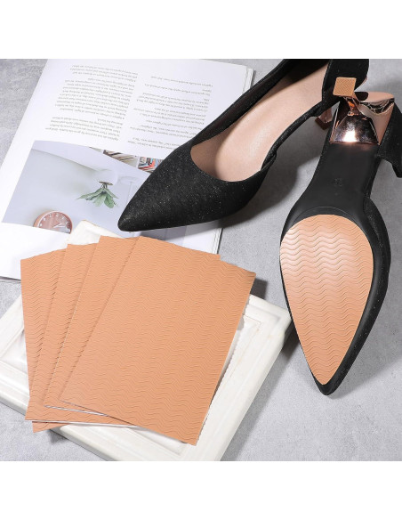 6 Piezas Protectores de Suela Antideslizantes Silicona ElevateTech