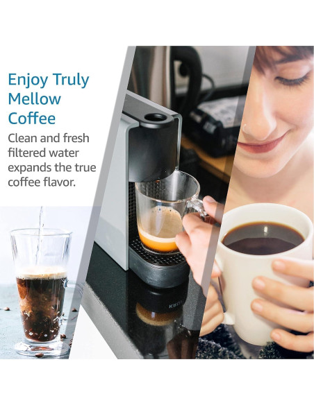 Filtro de Agua AQUA CREST para Cafetera DeLonghi - 2 Unidades