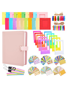 Kit de Accesorios Sunmns para Fujifilm Instax Mini Rosa