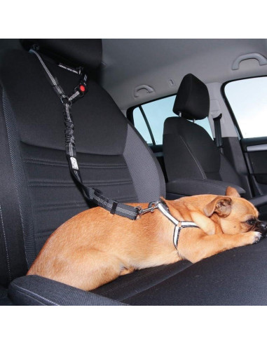 Cinturón de Seguridad para Perros Hillinkit Ajustable 60-73cm