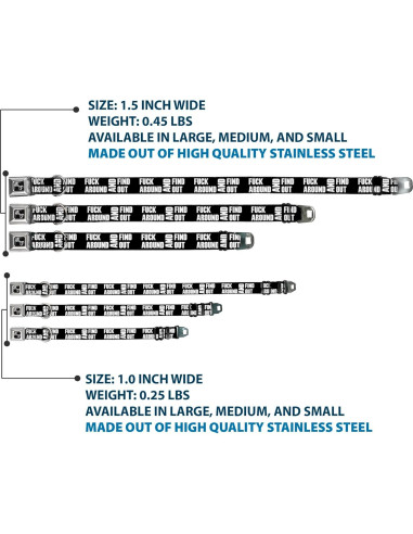 Collar de Perro de Cinturón de Seguridad Buckle-Down 38-66 cm