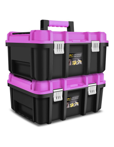 Juego de Caja de Herramientas 2-en-1 CAAP DRIVEN Púrpura