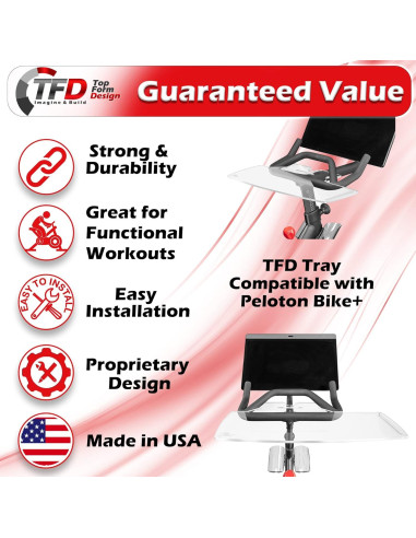 Bandeja para Laptop TFD Sidewinder+ para Peloton Bike+