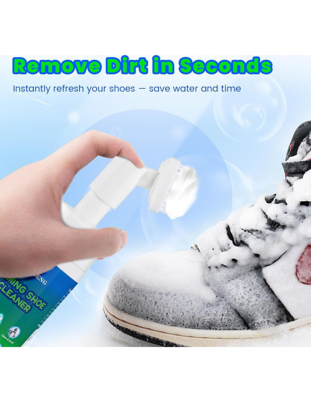 Kit Limpiador de Zapatos SHENMENG 191 g Espuma Sin Agua