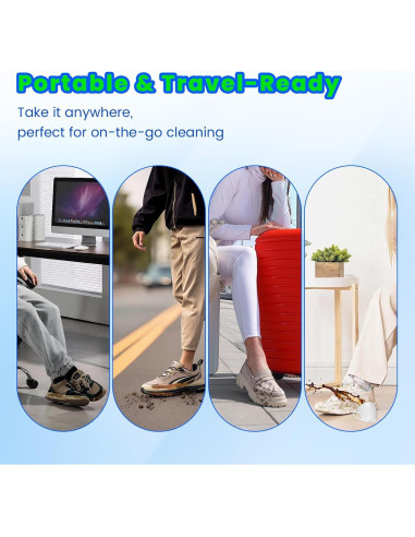 Kit Limpiador de Zapatos SHENMENG 191 g Espuma Sin Agua