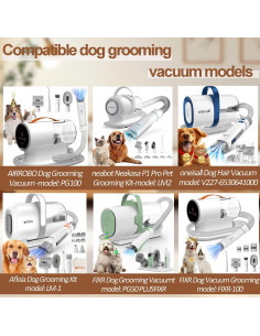 Bolsa de Transporte NUENSS-ROR para Aspiradora de Aseo de Perros 2