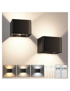 Luz de Pared LED DUMILOO con Sensor de Movimiento y Control Remoto
