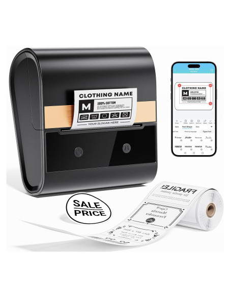 Impresora de Etiquetas Ponek M260 Bluetooth 72mm Térmica