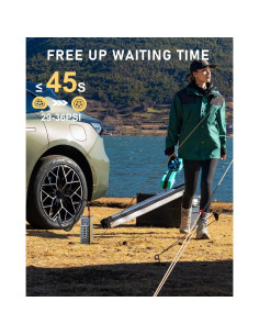 Compresor de Aire Portátil Teffim 8017-2 150PSI 20,000mAh 2