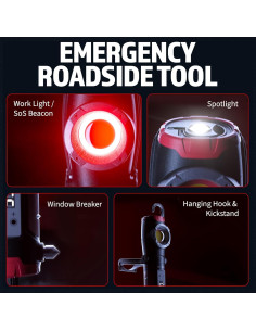 Inflador de Neumáticos Bionic Rescue 1500mAh Portátil 120 PSI 2