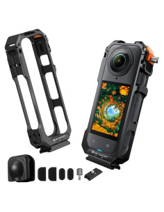 Jaula K&F Concept para Insta360 X5 - Aluminio y Silicona