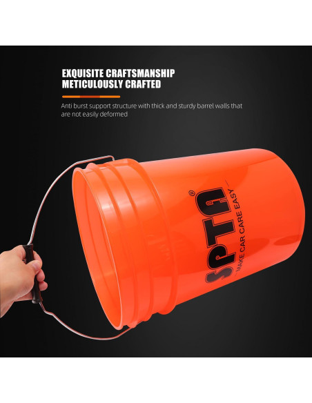 Set de Lavado de Autos SPTA 33 Piezas Cubo 20L con Filtro