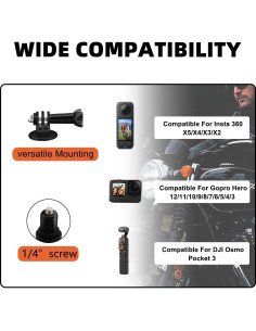 Kit de Montaje de Cámara HAFOKO para Motocicleta y Bicicleta 2