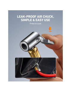 Medidor Digital de Presión de Neumáticos AstroAI T1 con Inflador 2