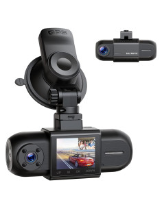 Cámara Doble TOGUARDGO para Auto con GPS y Visión Nocturna