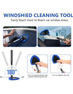 Kit Limpiador de Ventanas PASDUCHAS HX-XLL052 10 Piezas 2