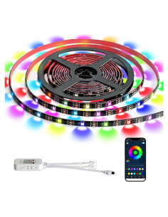 Tira de Luz LED RGB 5m G GEEKEEP Control APP Impermeable