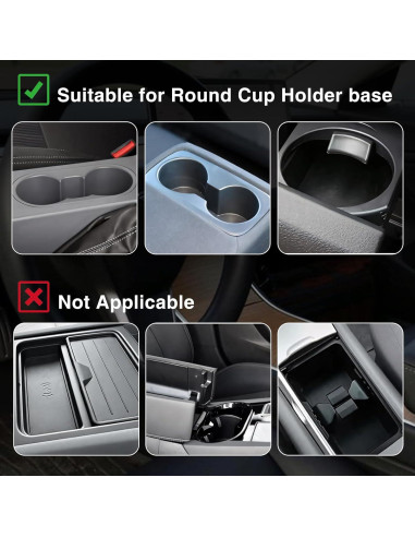 Expansor de Soporte para Tazas de Coche Tesheer Ajustable