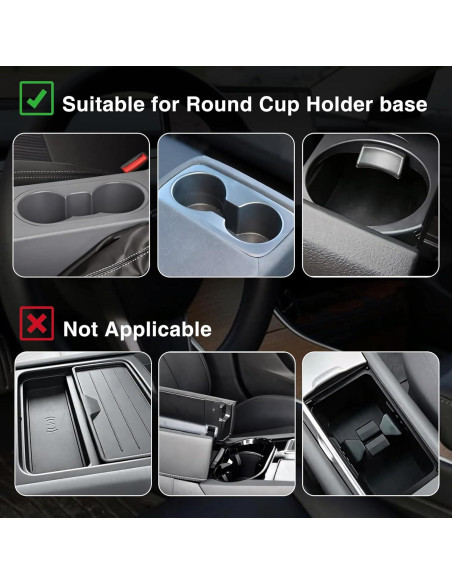 Expansor de Soporte para Tazas de Coche Tesheer Ajustable