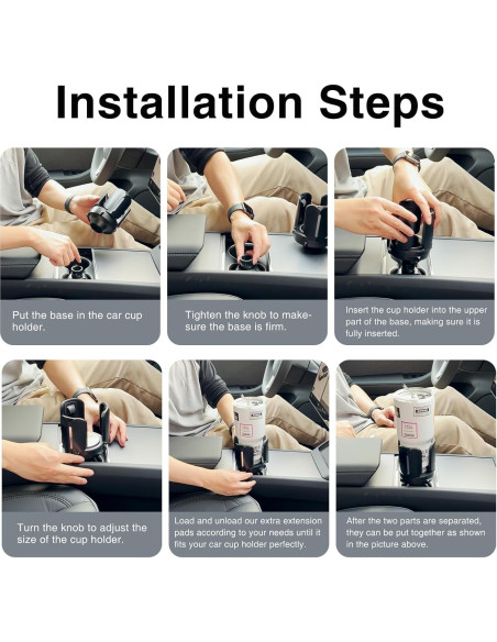 Expansor de Soporte para Tazas de Coche Tesheer Ajustable