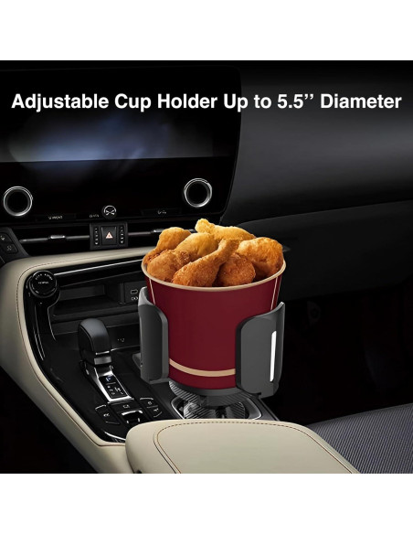 Expansor de Soporte para Tazas de Coche Tesheer Ajustable