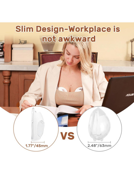 Colector de Leche Materna NCVI Silicona 70ml Reutilizable