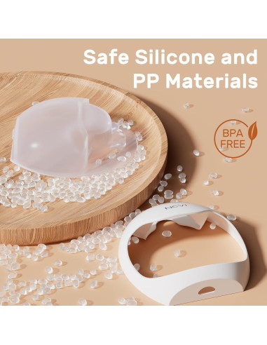 Colector de Leche Materna NCVI Silicona 70ml Reutilizable
