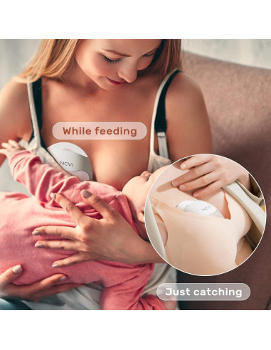 Colector de Leche Materna NCVI Silicona 70ml Reutilizable