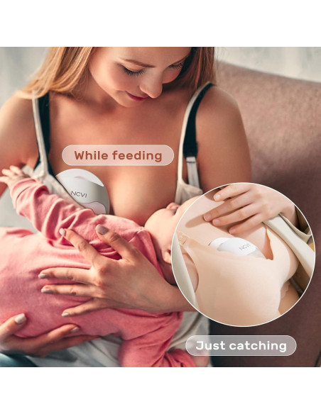 Colector de Leche Materna NCVI Silicona 70ml Reutilizable