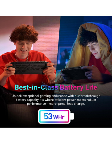 MSI Claw Handheld Gaming PC 7" FHD 120Hz 16GB 512GB Negro