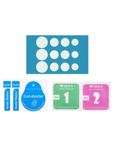 Cubierta de Webcam MECCANIXITY 0.3mm Blanca 12 Paquete