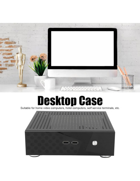 Caja de Computadora de Escritorio Hozee C60(2.0) Compacta