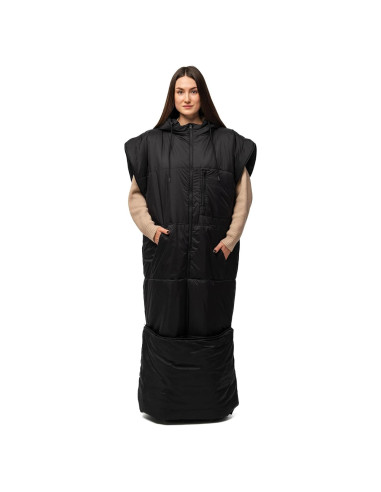 Saco de dormir Relexit negro para adultos, impermeable, 1.14 kg