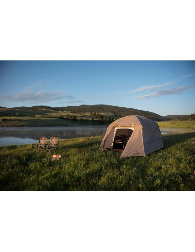 Silla de Camping Plegable Browning Fireside - Acero, Malla, 136 kg