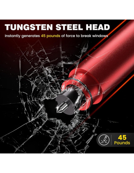 Cortador de Cinturón y Martillo Rompeventanas Fubosi CH-2