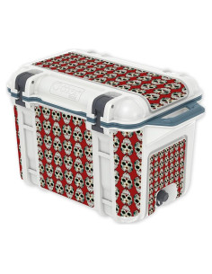 Piel de Vinilo MightySkins para Enfriador OtterBox 45 qt - Calavera