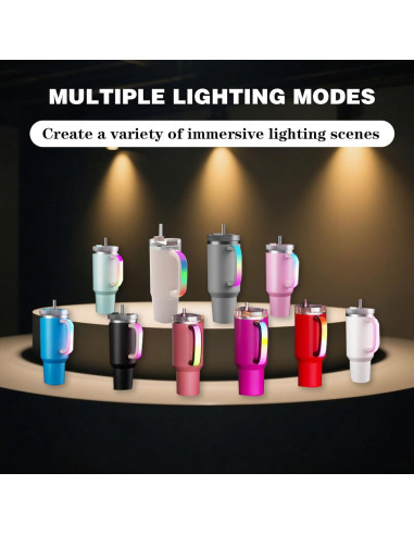 Mango LED Gris Jukestarz para Taza Stanley 40oz/30oz