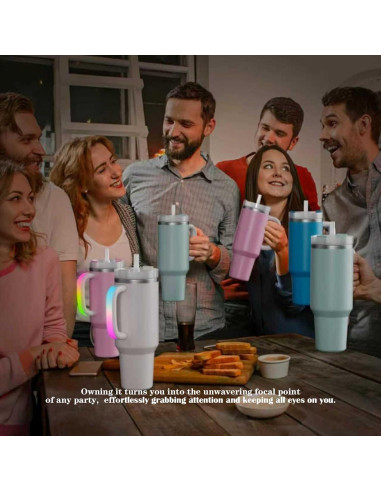 Mango LED Gris Jukestarz para Taza Stanley 40oz/30oz