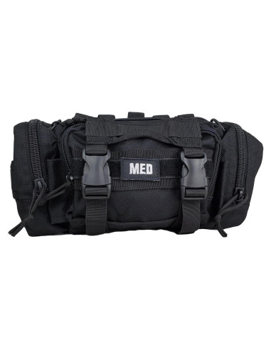 Bolsa de Respuesta Rápida Elite First Aid - Negra, Kit de Primeros Auxilios