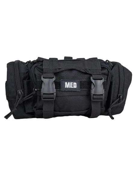 Bolsa de Respuesta Rápida Elite First Aid - Negra, Kit de Primeros Auxilios