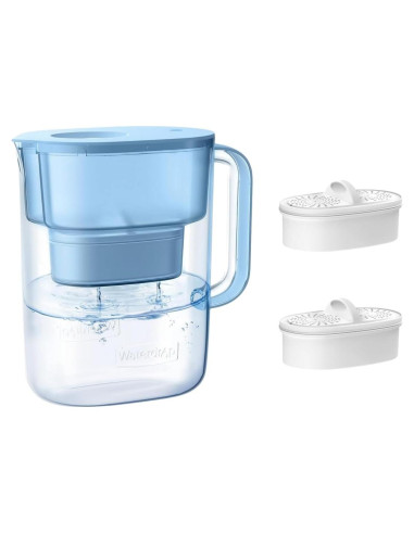 Jarra de Filtro de Agua Waterdrop 10 Tazas 757L NSF Azul