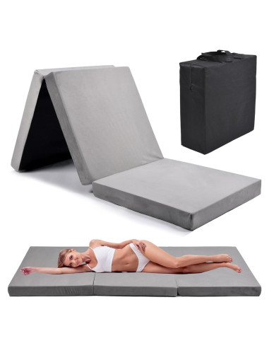 Colchón de Espuma Viscoelástica Maigandamai 180x61cm Plegable