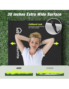 Cama de Camping Plegable WARMOUNTS Ultraligera 330lbs 76.2cm 2