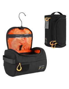 Bolsa de Aseo Táctica VOTAGOO Impermeable 26.2x5.6cm Negro