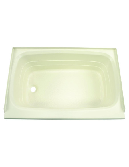 Bañera Lippert 24x36 Parchment Acrílico ABS Drenaje Izquierdo